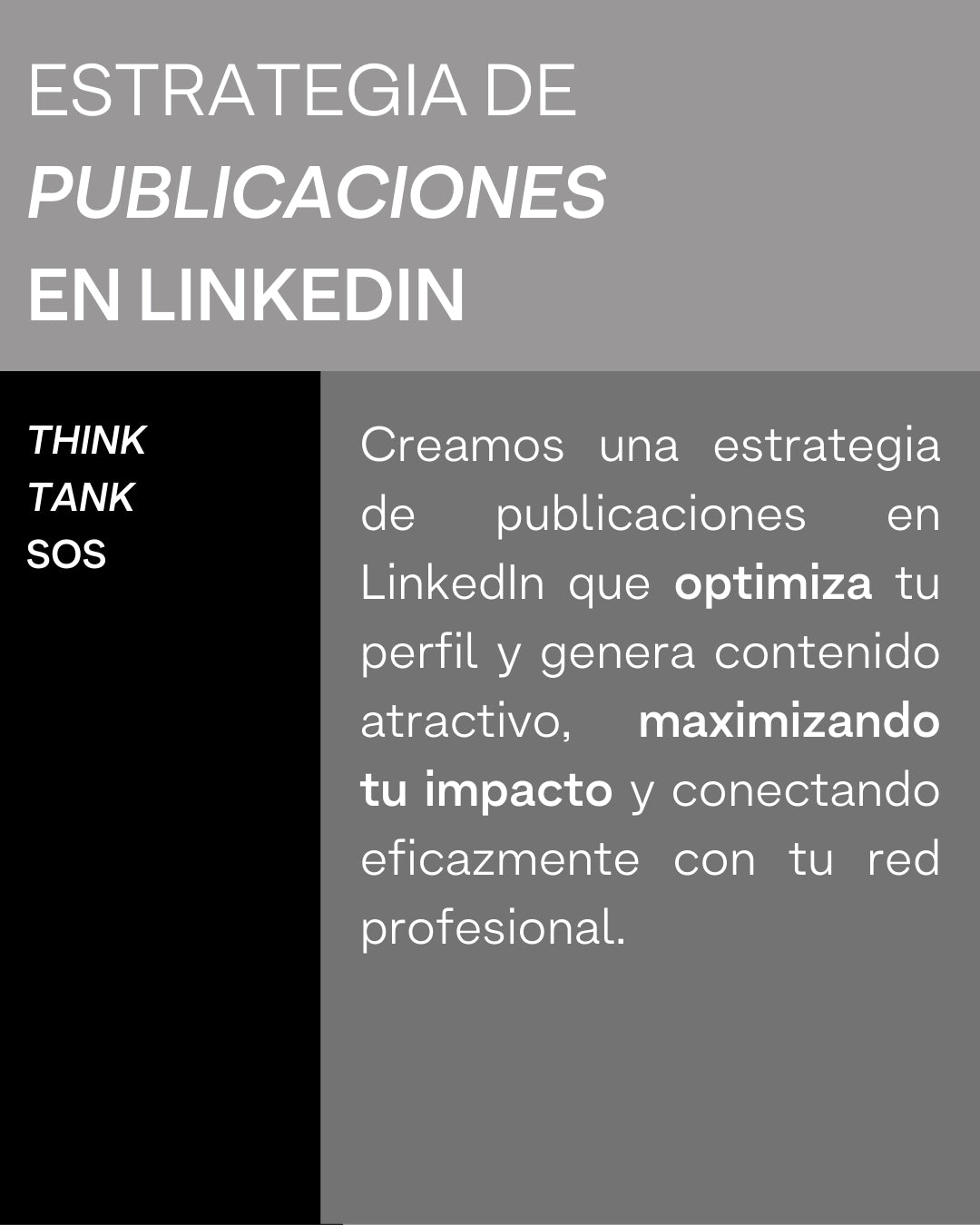 PUBLICACIONES LINKEDIN
