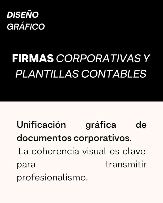FIRMAS CORPORATIVAS | DOCUMENTOS A MEDIDA