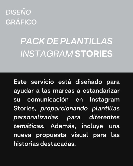 PLANTILLAS | IG STORIES